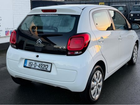 2015 Citroen C1 1.0 VTI FEEL 5DR €6,450