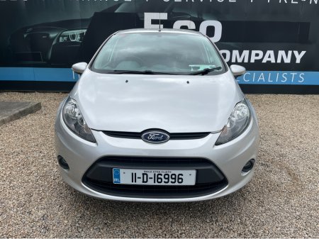 2011 Ford Fiesta 1.2 PETROL, MANUAL, NEW NCT08/2026, LOW TAX,  TIMING BELT DONE €6,250