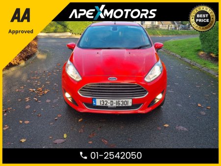 2013 Ford Fiesta 1.0 TITANIUM X ECOBOOST 125PS 5DR * TOP-SPEC NEW MODEL FULLY LOADED X * LOW KMS * EVERY EXTRA * LEATHER INTERIOR * NCT APR-26 * LOW TAX FEB-26 * IMMACULATE * STAMPED SERVICE HISTORY * AA APPROVED €8,449