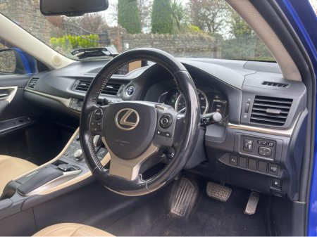 2016 Lexus CT 200 h CT 200H LUXURY CVT 5DR AUTO 1.8 136BHP €14,995