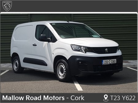 2023 Peugeot Partner ACTIVE PLUS 1.5 BLUEHD €16,950