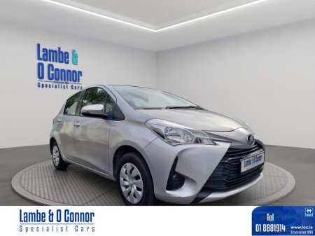 2019 Toyota Yaris 1.0 AUTOMATIC *** SILVER MET *** VERY LOW MILES ****REVERSE CAMERA ****LANE ASSIST ***** IMMOBILISER **** €13,950