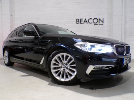 2017 BMW 5 Series *BMW 523d TOURING*LUXURY PRO EDITION*AMAZING ON FUEL,POWER AND A VERY COMFORTABLE DRIVE*FULL LEATHER MEMORY ELECTRIC HEATED SEATS**ALLOY WHEELS*AUTO TAIL-GATELANE PROTECTION*ACTIVE BRAKING SYSTEM* €24,900