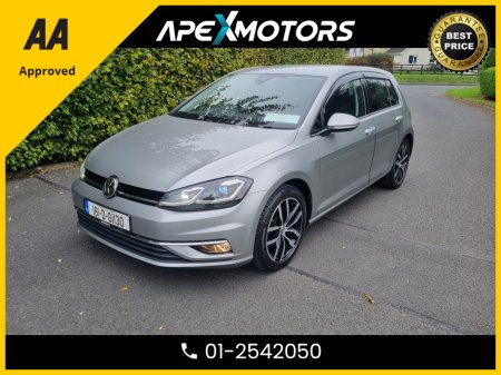 2018 Volkswagen Golf FINANCE ARRANGED * 1.4 HIGHLINE  * AUTOMATIC * NEW NCT SEP-27 * LOW TAX * AA APPROVED  * 101 SAFETY CHECKLIST * 12-MONTH ROADSIDE ASSIST  * IMMACULATE * TOP-SPEC * LOW LOW KMs * ADAPTIVE CRUISE €19,949