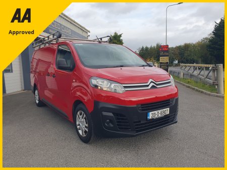 2020 Citroen Dispatch LWB 1.5 BLUEHDI 100 6M 6MT 4DR €12,154