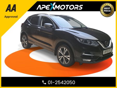 2018 Nissan Qashqai FINANCE ARRANGED * FULL-SPEC * N-CONNECTA 110PS 5DR dCi * 360 CAMERA * NEW NCT DEC-27 * IMMACULATE * 4 STAMPED SERVICE HISTORY * AA APPROVED * 101 SAFETY CHECKLIST * CRUISE CONTROL * 2-KEYS