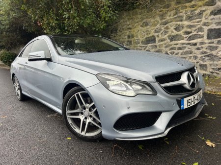2015 Mercedes-Benz E Class E220 BLUETEC AMG SPORT 2DR AUTO CDI €15,950