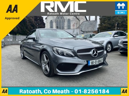 2018 Mercedes-Benz C Class 220D AMG LINE CABRIOLET Premium