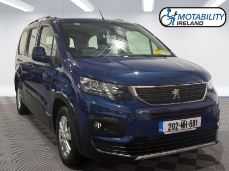 2020 Peugeot Rifter Wheelchair Accessible