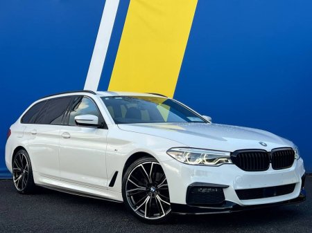2018 BMW 5 Series 523d M-SPORT COMPETITION TOURING 2.0 D // NEW M5 ALLOYS // LEATHER M-SPORT HEATED POWERED SEATS // HEADS-UP DISPLAY