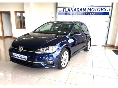 2020 Volkswagen Golf HIGHLINE 1.6 TDI MANUAL 5 SPEED 5Door 115HP Full Black   Leather, One Owner