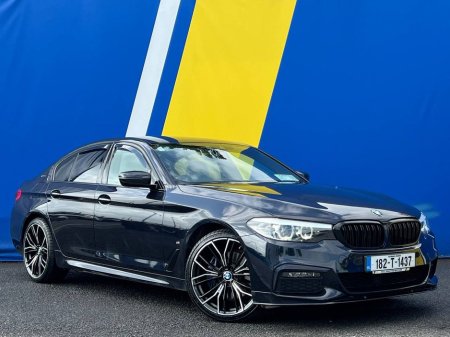 2018 BMW 5 Series 530e M-SPORT 2.0 HYBRID AUTO // IVORY LEATHER M-SPORT INTERIOR // DIGITAL CLUSTER // AMBIENT LIGHTING PACK €27,950