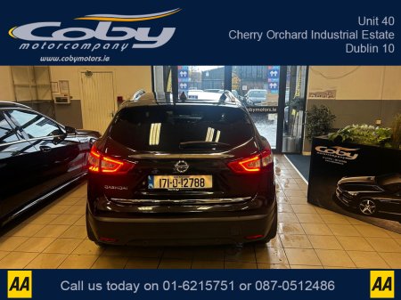 2017 Nissan Qashqai 1.5 Top Spec SV PREMIUM '17 5DR. NCT,Full Leather, Alloy Wheels, MFSW, Full Electrics, Reverse Cam,Parking Sensors, Cruise Control, Dual Climate Control, Sat Nav, Heated Seats, Luggage Cover and m €15,950 thumbnail