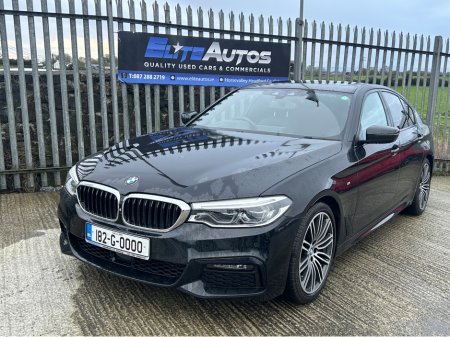 2018 BMW 5 Series 520 d Msport automatic sunroof €27,995