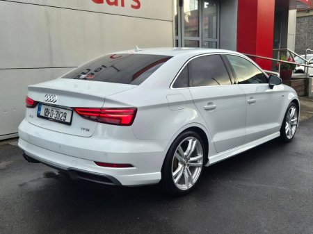 2018 Audi A3 1.4 Petrol S Line, Automatic (150bhp), 18'' Alloys, Sat Nav, CarPlay, Camera, Cruise Control - First Registered in July 2018 - Trade in Price €22, 999 €21,999 thumbnail