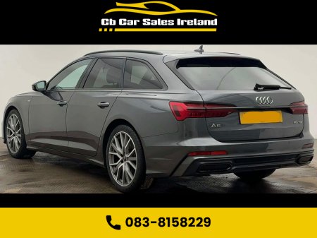 2021 Audi A6 2.0 TDI 40 Black Edition Estate 5dr Diesel S Tronic Euro 6 (s/s) (204 ps) 1 OWNER + VIRTUAL COCKPIT + REVERSE CAMERA + HEATED SEATS €43,400