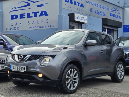 2018 Nissan Juke TEKNA 1.5 DCI 110BHP NCT 04/27 FINANCE AVAILABLE @ €54 PER WEEK SERVICE HISTORY/ TOUCH SCREEN MEDIA/ REVERSE CAMERA/ BLUETOOTH/ HISTORY CHECKED