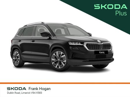 2026 Skoda Karoq Selection Plus 1.5 TSI 150HP 0% Finance 261 Contact Frank Hogan Skoda 061-416000 €48,350