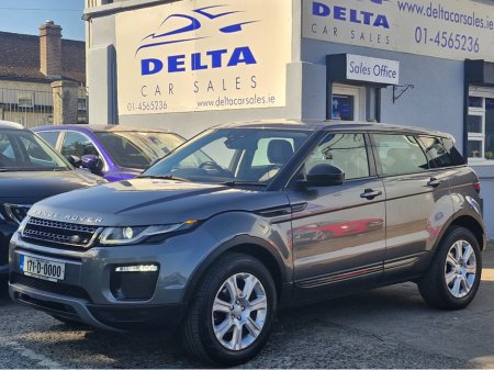 2017 Land Rover Range Rover Evoque SE TECH 2.0 TD4 150BHP MANUAL NCT 05/27 FINANCE AVAILABLE @ €81 PER WEEK 2 KEYS/ FULL LEATHER/ HEATED SEATS/ TOUCH SCREEN MEDIA/ SAT NAV/ BLUETOOTH/ PARKING SENSORS/ HISTORY CHECKED