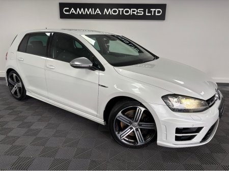 2014 Volkswagen Golf *VOLKSWAGEN GOLF R* *PEARL WHITE* *CADIZ ALLOYS* *HEATED LEATHER ELECTRIC SEATS* *DSG* *KEYLESS ENTRY* *REVERSE CAMERA* *300BHP* *TRADE INS WELCOME* €23,950