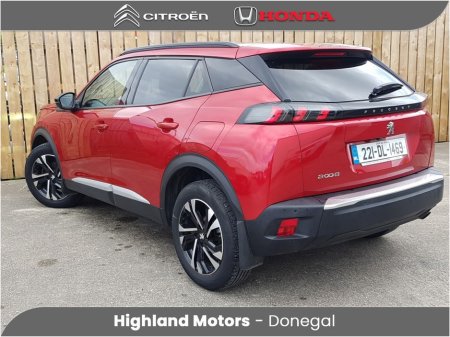 2022 Peugeot 2008 1.2 Puretech 100bhp Allure €22,900