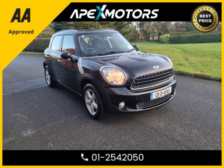 2013 MINI Countryman DIESEL COUNTRYMAN * AA APPROVED * 101 SAFETY CHECKLIST * IMMACULATE * TOP-SPEC 5DR HATCH * CRUISE CONTROL and SPEED LIMITER * 2-KEYS * NEW NCT MAY-26 * LOW TAX * 12-MONTH ROADSIDE ASSIST * 01-2542050