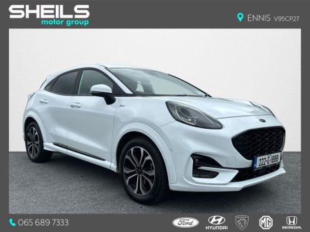 2022 Ford Puma 1.0 Petrol Hybrid ST-Line 125BHP €24,450