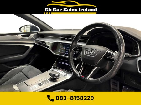 2022 Audi A7 2.0 TDI 40 S line Sportback 5dr Diesel S Tronic quattro Euro 6 (s/s) (204 ps) 1 OWNER + VIRTUAL COCKPIT + REVERSE CAMERA + HEATED SEATS €50,300