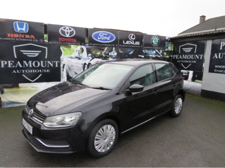2016 Volkswagen Polo 5DR 1.2 TSI DSG AUTOMATIC IN BLACK LOW MILES