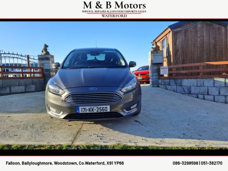 2017 Ford Focus 1.5 TDCI TITANIUM S/S 12 120PS 5DR €8,500