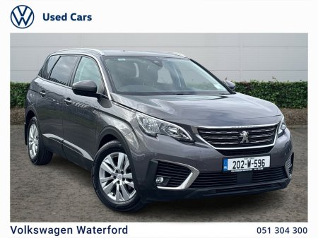2020 Peugeot 5008 1.5 BlueHDi 130bhp Active €24,975