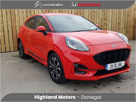 2021 Ford Puma 1.0T EcoBoost MHEV 125PS ST-Line * LOW KMS * FROM €59 PER WEEK *