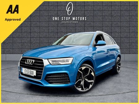 2017 Audi Q3 *S-LINE SPEC* AUTO / 76,000KM / AUTO / ELECTRIC BLUE COLOUR / 12MONTH WARRANTY €21,900