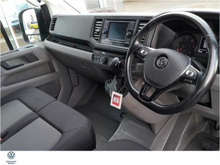 2022 Volkswagen Crafter VAN 35 2.0TDI 177BHP MEDIUM WHEEL BASE HIGHLINE AUTOMATIC 4-MOTION WITH TOWBAR & HEATED SEATS (VAT INVOICE) €32,516 thumbnail