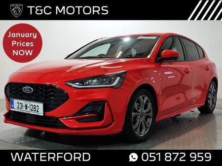 2023 Ford Focus St Line - Front & Rear Sensors, Cruise Control, Dual Zone Climate Control, Apple Carplay/Android Auto €21,995
