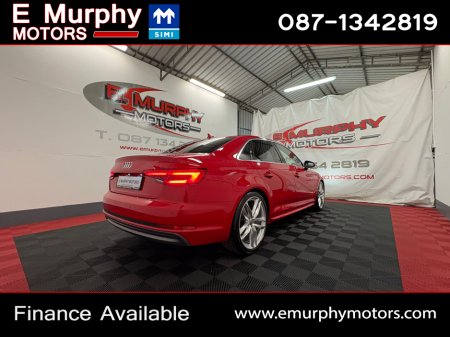 2017 Audi A4 2.0 TDI S/LINE AUTO 190P €75 PER WEEK €21,950