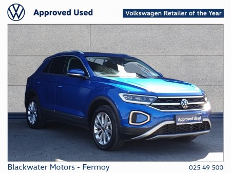 2022 Volkswagen T-Roc 1.0TSI 110BHP STYLE PLUS
