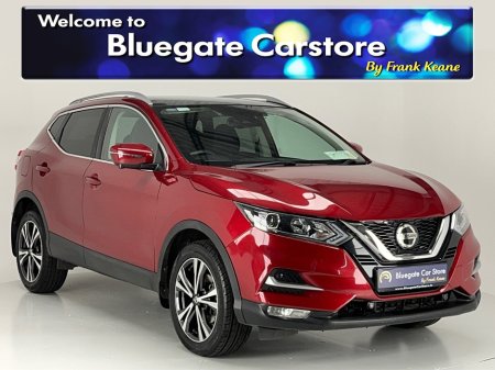2019 Nissan Qashqai 1.3 SV PREMIUM DCT 4DR**PANORAMIC ROOF**MULTIFUNCTIONAL STEERING WHEEL**SEMI DIGITAL DASH**REVERSE CAMERA**PARKING SENSORS**BLACK CLOTH INTERIOR**FINANCE AVAILABLE** €18,995