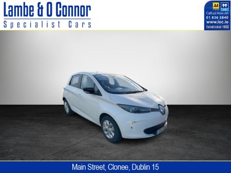 2017 Renault Zoe EXPRESSION *** SAT NAV *** CRUISE CONTROL **** VERY LOW KMS **** BEST AVAILABLE *** €7,450