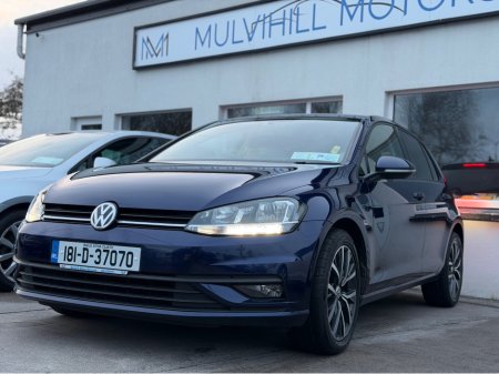 2018 Volkswagen Golf TRENDLINE 1.6 TDI MANUAL 5SPEED 90HP 5DR €16,950