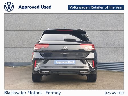 2023 Volkswagen T-Roc 2.0TDI 116BHP R-LINE WITH REAR VIEW CAMERA AND WINTER PACK €31,950 thumbnail