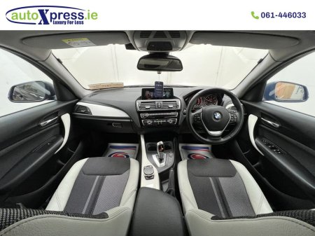 2017 BMW 1 Series 118D SPORTS Automatic, Reversing camera €16,995