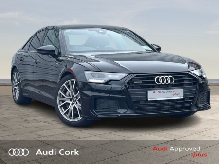 2023 Audi A6 2.0 50TFSI E 299BHP BLACK EDITION WITH VALCONA LEATHER SEATS & 4 ZONE CLIMATE CONTROL €53,995