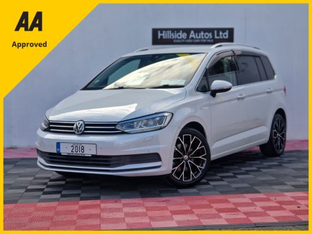 2018 Volkswagen Touran COMFORTLINE 1.4 PETROL AUTOMATIC 7 SEATS  12 MONTH WARRANTY €19,450