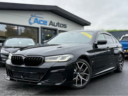 2021 BMW 5 Series M-SPORT PLUS - 2.0L DIESEL - AUTO - 12M WARRANTY - CAR: 1244 €41,950