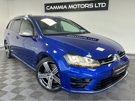 2015 Volkswagen Golf VOLKSWAGEN GOLF R DSG 4-MOTION*BLACK LEATHER HEATED & ELECTRIC ADJUSTABLE SEATS*REVERSE CAMERA*DYNAMIC CHASSIS CONTROL*ADAPTIVE CRUISE CONTROL*KEYLESS ENTRY & START*TRADE INS WELCOME* €24,950