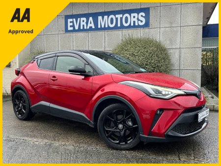 2021 Toyota C-HR SOL HYBRID AUTOMATIC 1.8 PETROL //HIGH SPEC//LOW MILES//HALF LEATHER HEATED SEATS//360 PARKING CAMERAS//ADAPTIVE CRUISE CONTROL//KEYLESS ENTRY//