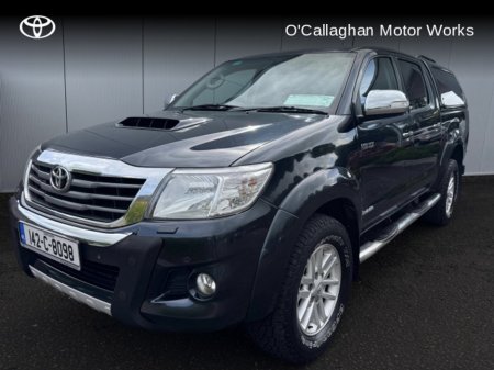 2014 Toyota Hilux 3.0 D-4D INVINC 171BHP D/C 4DR A €24,000