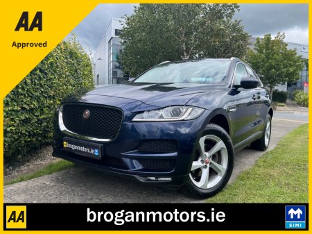 2017 Jaguar F-Pace *****Deposit Taken*************2.0 D 180 AWD Prestige* One Owner*Full Jaguar Service History*Cream Leather*Sat Nav*Cruise Control*AA & Simi Approved Dealer 2025