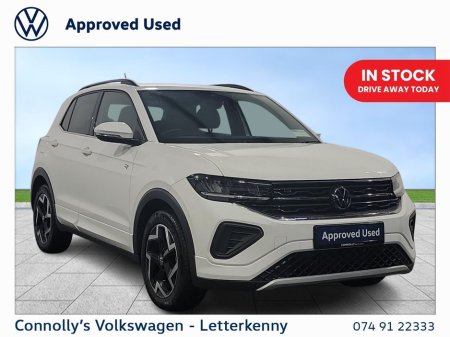 2025 Volkswagen T-Cross R-Line 1.0 TSI D7F 116HP *From €264PM*